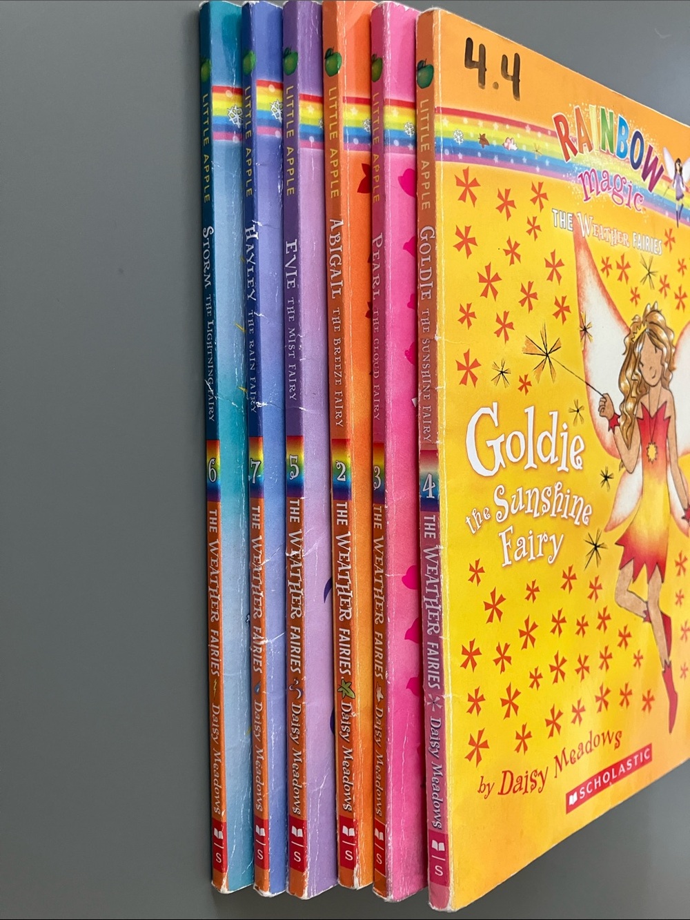 Rainbow Kids Fairy Book Set - Pink, Orange, Purple, Blue, Yellow - Picture 14 of 15